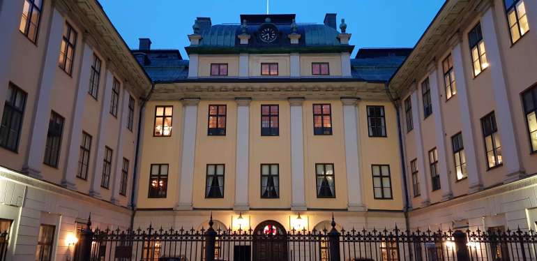 Bååtska Palatset på Blasieholmen, Stamhuset i Stockholm