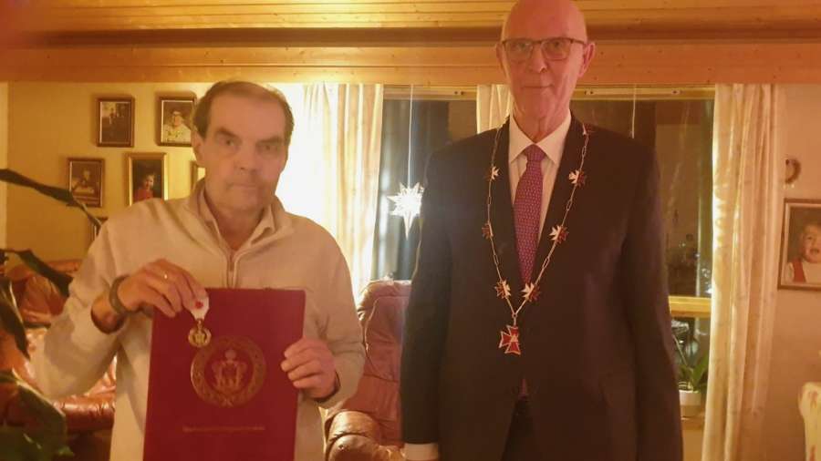 Fortjenstmedaljen til en hedersmann