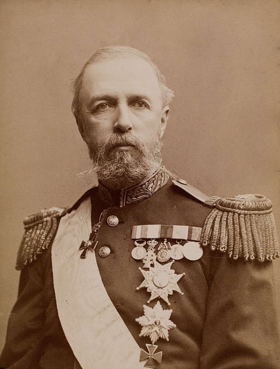 Oscar den II og den svenske Carl XIIIs orden